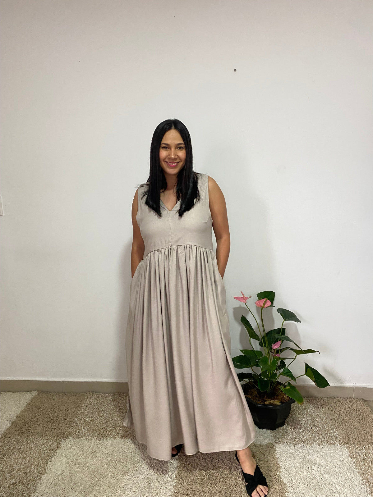 Vestido Luisa Arena