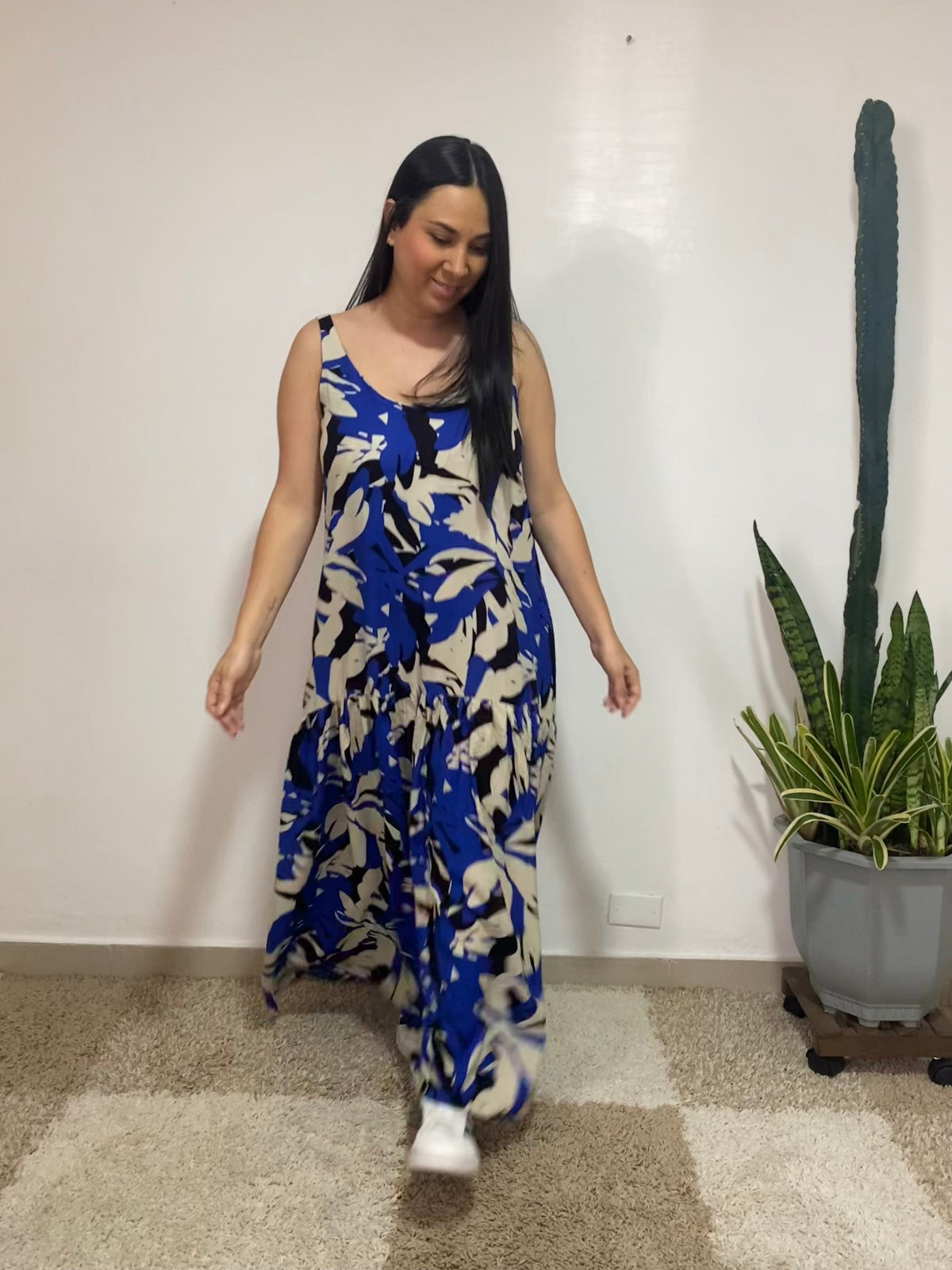 Vestido Karla Bluesand