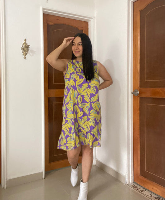 Vestido Valeria Purple