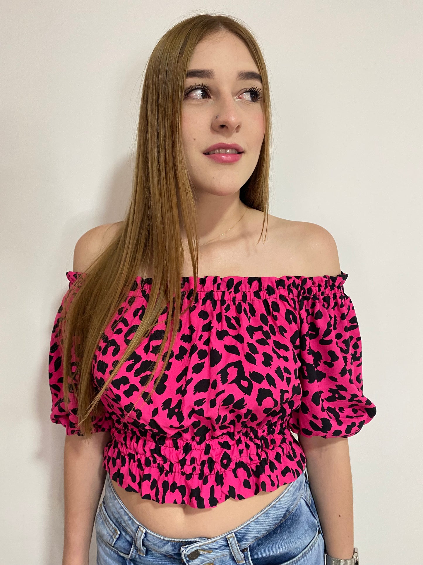Crop Top Antonia Fucsia