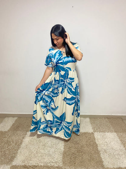 Vestido Sofia Cobalto