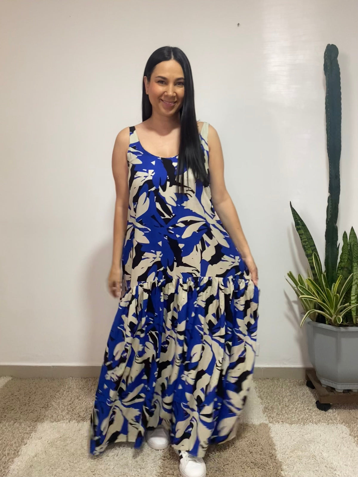 Vestido Karla Bluesand