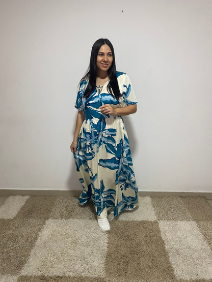 Vestido Sofia Cobalto