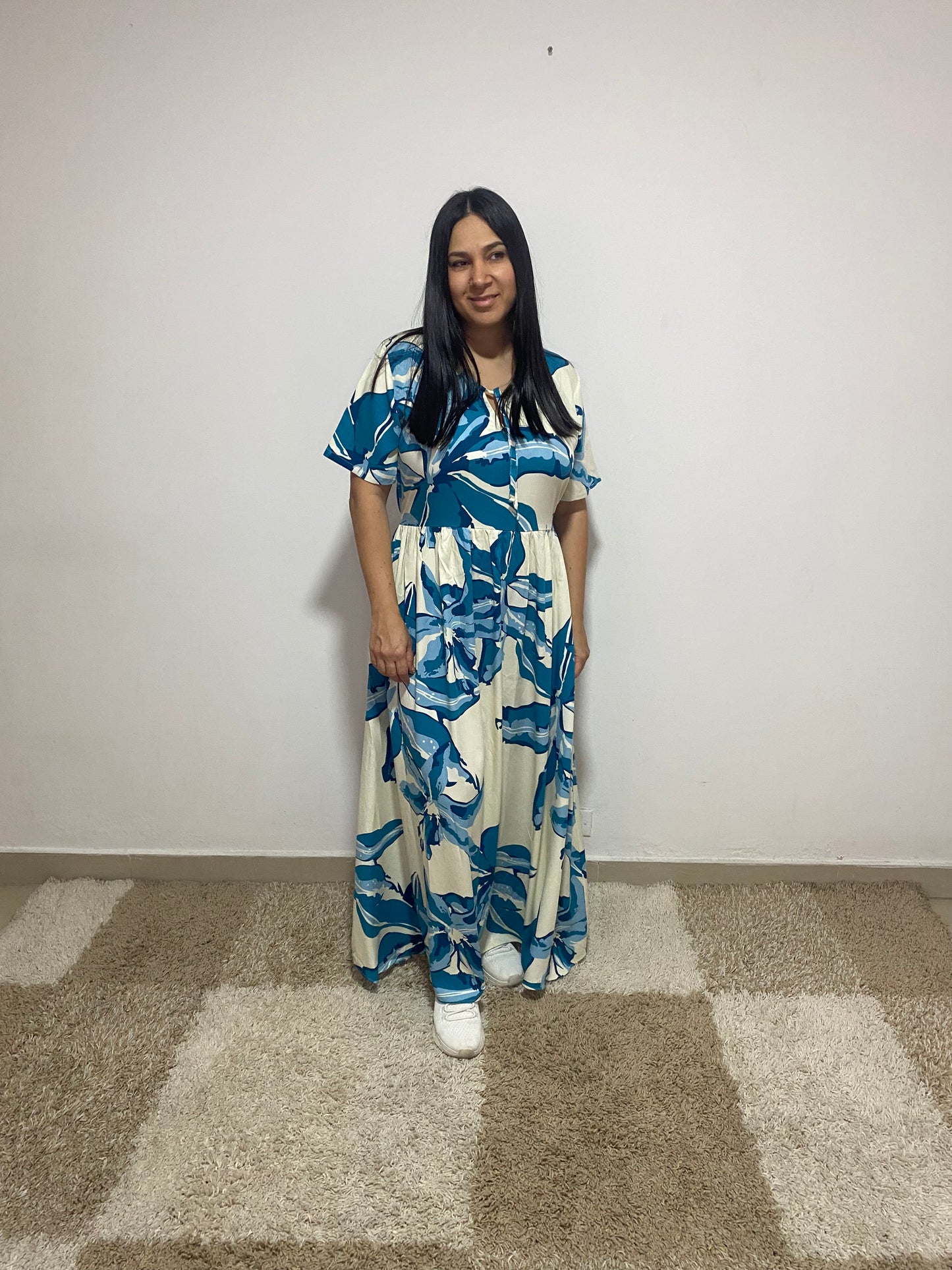 Vestido Sofia Cobalto