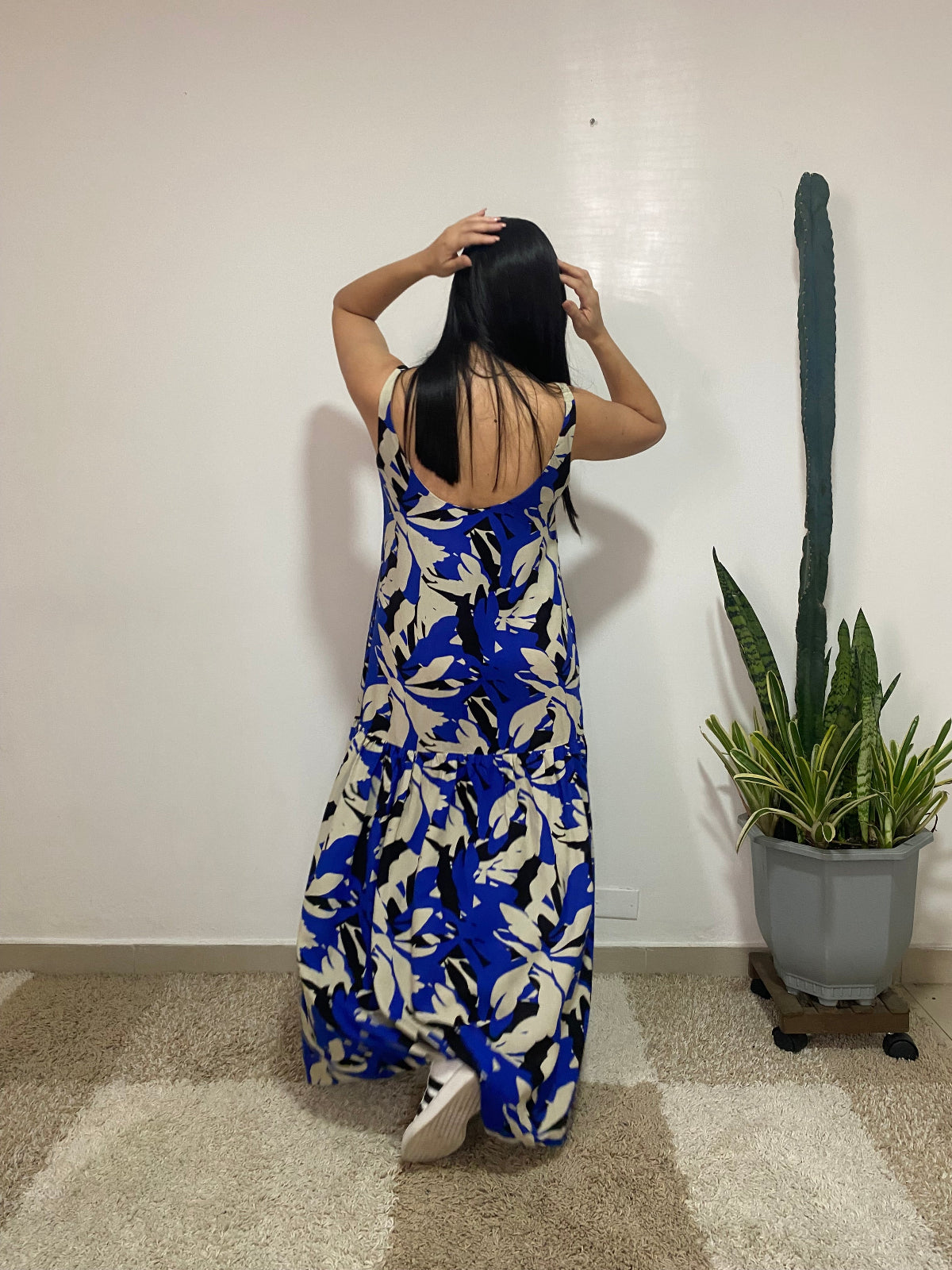 Vestido Karla Bluesand