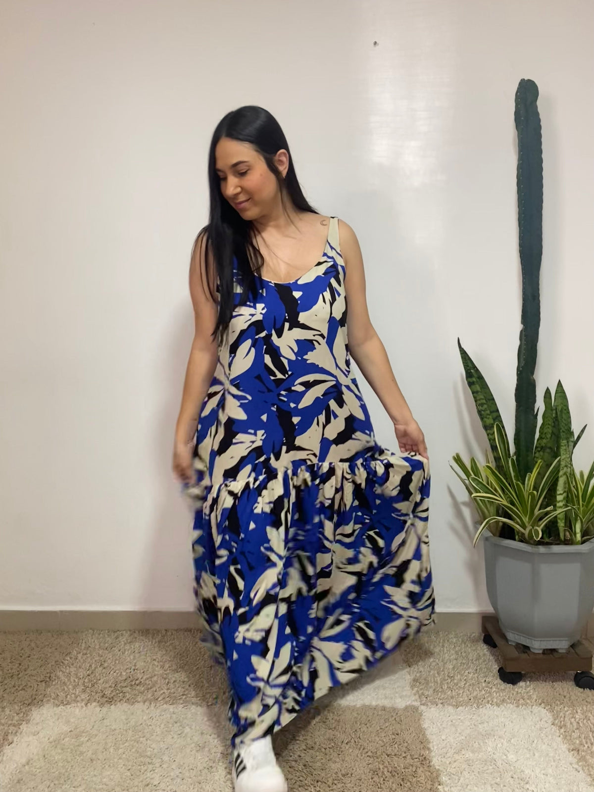 Vestido Karla Bluesand