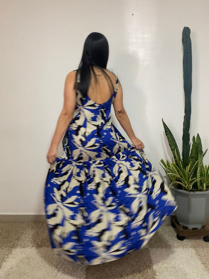 Vestido Karla Bluesand