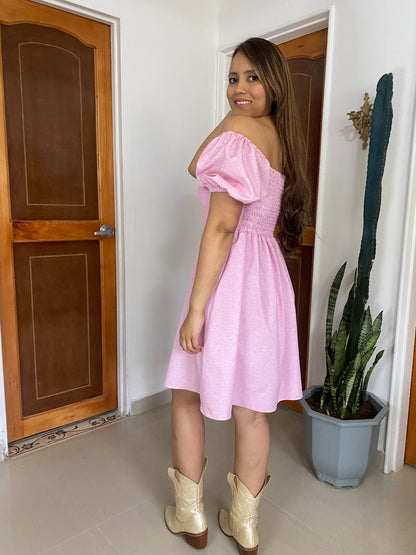 Vestido Paula Pink